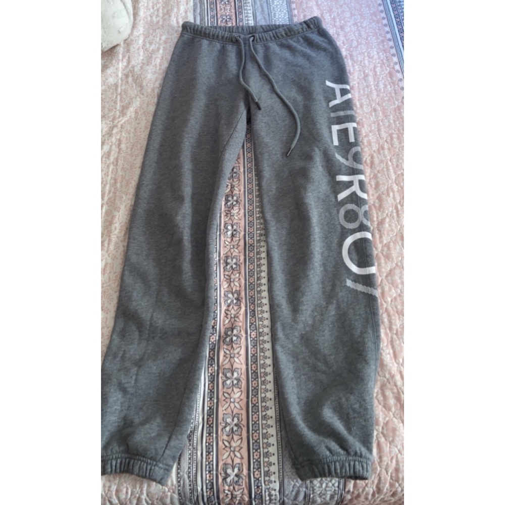 Grey sweatpants